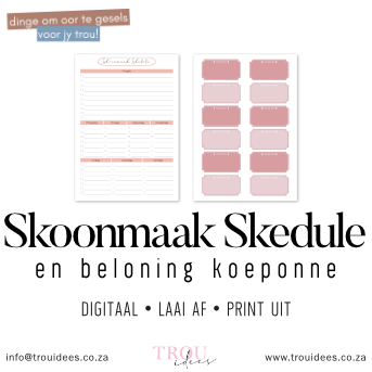Cleaning Schedule